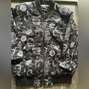 HITACHI vintage 80s bomber style jacket szM